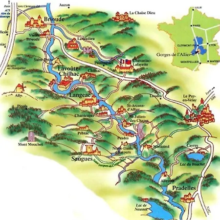 La Pauze - Familial Au Bord De L'allier - Family By Allier Riverside Holiday home